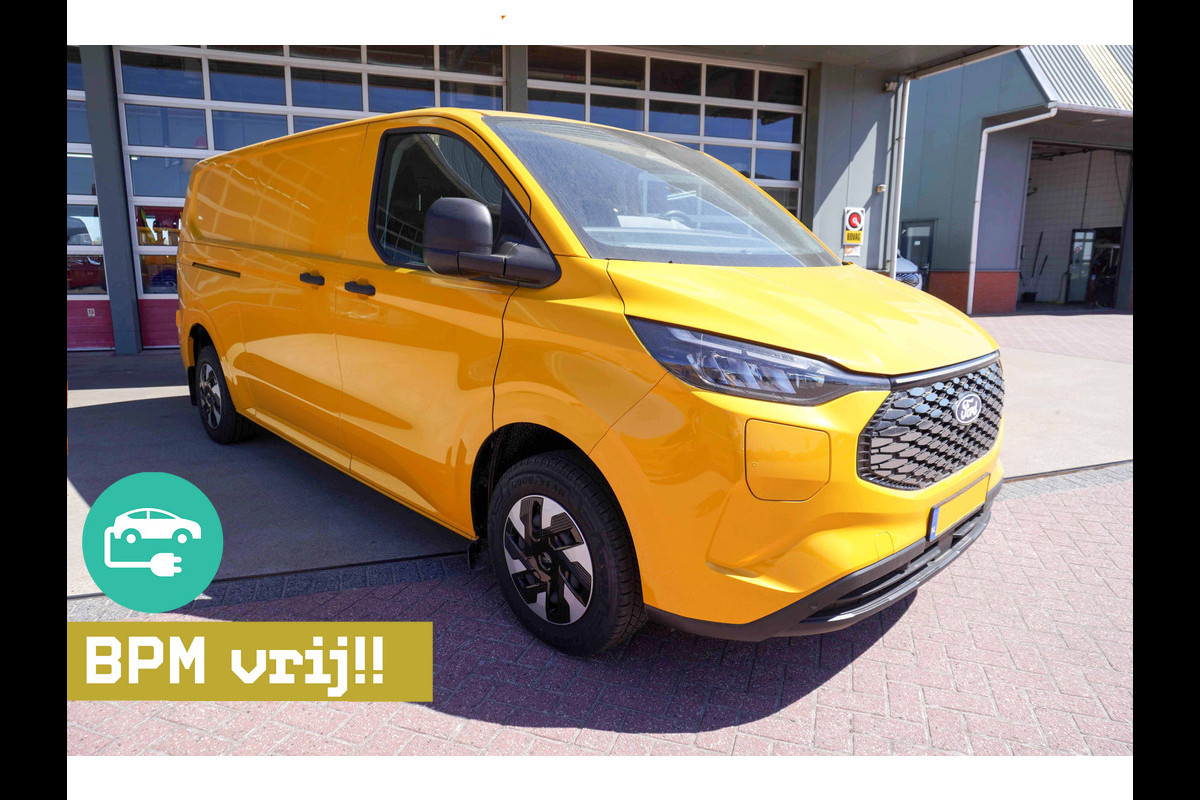 Ford E-Transit Cust. 340 L2H1 136PK Trend 65 kWh Automaat Nr. V125 | Airco | Cruise | Camera | Apple CP | Trekhaak