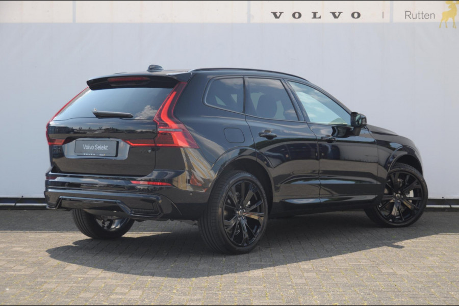 Volvo XC60 T6 350PK Automaat AWD Plus Black Edition / Elektrisch bedienbare voorstoelen met geheugen/ Stoelverwarming/ Stuurverwarming/ Harman Kardon audio/ 360 Camera/
