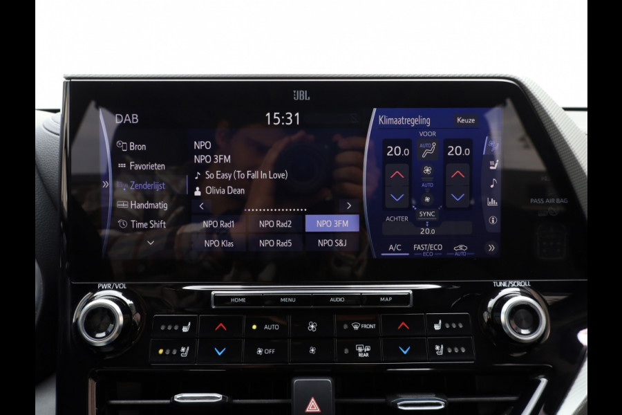 Toyota highlander 2.5 AWD Hybrid Premium | Panoramadak | 360 Camera | Stoelventila