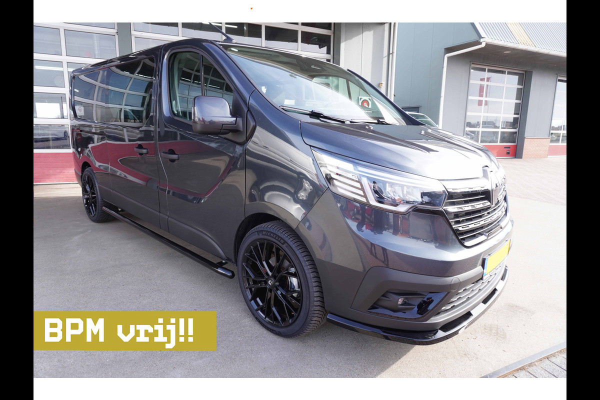 Renault Trafic 2.0 Blue dCi 130PK T29 L2H1 Advance Dubbelcabine Blackout pakket Airco | Cruise | Camera |Trekhaak | Apple CP- Android auto | 20"LM velgen