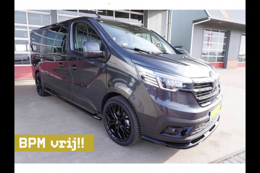 Renault Trafic 2.0 Blue dCi 130PK T29 L2H1 Advance Dubbelcabine Blackout pakket Airco | Cruise | Camera |Trekhaak | Apple CP- Android auto | 20"LM velgen