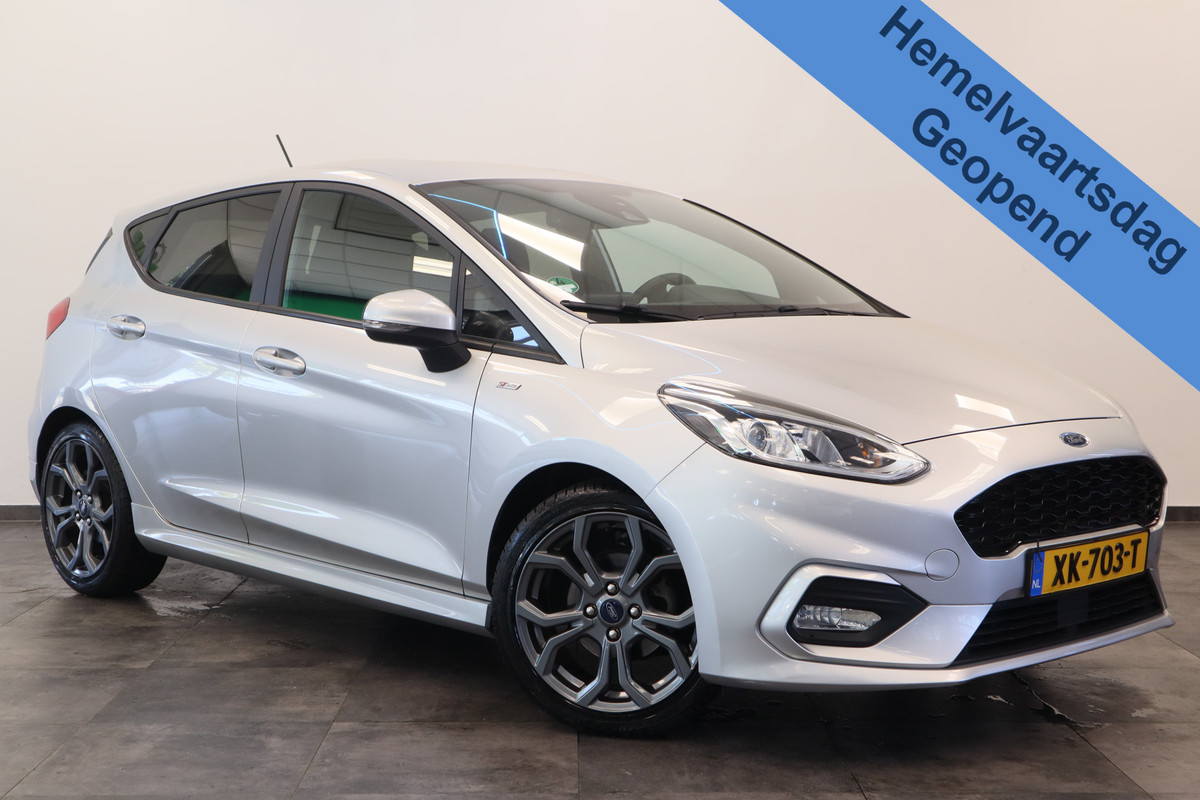 Ford Fiesta 1.0 EcoBoost ST-Line Navigatie Clima Parkeersensor achter * Hemelvaartsdag geopend van 12:00 tot 17:00u *