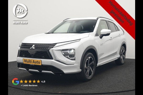 Mitsubishi Eclipse Cross 2.4 Intense+ PHEV 188pk Dealer O.H. | Trekhaak Afn. | 360 Camera | Adaptive Cruise | Lederen Sportstoelen & Stuur Verwarmd | Navigatie Via TomTom | Apple Carplay | Keyless | Blis | DAB |  Plug In Hybrid