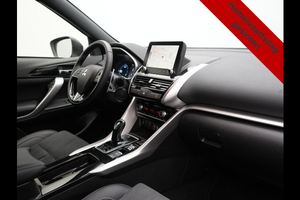 Mitsubishi Eclipse Cross 2.4 Intense+ PHEV 188pk Dealer O.H. | Trekhaak Afn. | 360 Camera | Adaptive Cruise | Lederen Sportstoelen & Stuur Verwarmd | Navigatie Via TomTom | Apple Carplay | Keyless | Blis | DAB |  Plug In Hybrid