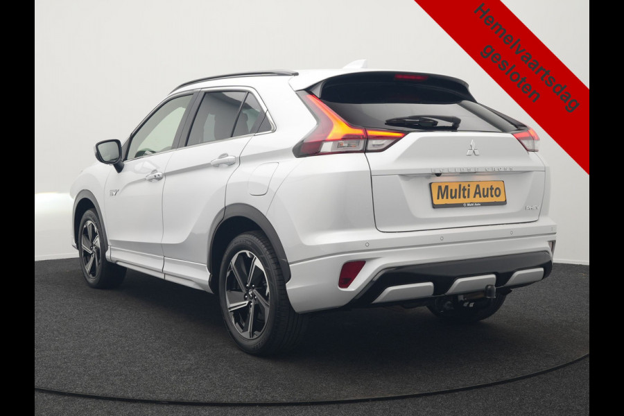 Mitsubishi Eclipse Cross 2.4 Intense+ PHEV 188pk Dealer O.H. | Trekhaak Afn. | 360 Camera | Adaptive Cruise | Lederen Sportstoelen & Stuur Verwarmd | Navigatie Via TomTom | Apple Carplay | Keyless | Blis | DAB |  Plug In Hybrid