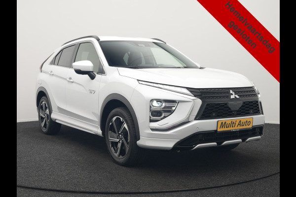 Mitsubishi Eclipse Cross 2.4 Intense+ PHEV 188pk Dealer O.H. | Trekhaak Afn. | 360 Camera | Adaptive Cruise | Lederen Sportstoelen & Stuur Verwarmd | Navigatie Via TomTom | Apple Carplay | Keyless | Blis | DAB |  Plug In Hybrid