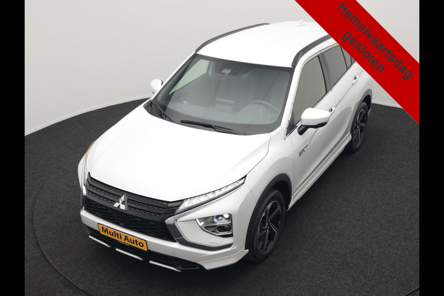 Mitsubishi Eclipse Cross 2.4 Intense+ PHEV 188pk Dealer O.H. | Trekhaak Afn. | 360 Camera | Adaptive Cruise | Lederen Sportstoelen & Stuur Verwarmd | Navigatie Via TomTom | Apple Carplay | Keyless | Blis | DAB |  Plug In Hybrid
