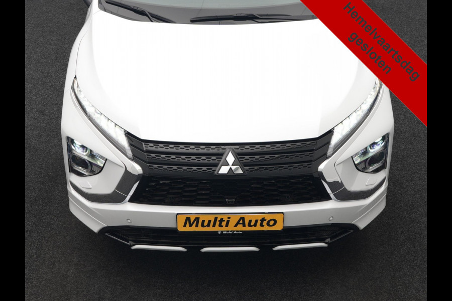 Mitsubishi Eclipse Cross 2.4 Intense+ PHEV 188pk Dealer O.H. | Trekhaak Afn. | 360 Camera | Adaptive Cruise | Lederen Sportstoelen & Stuur Verwarmd | Navigatie Via TomTom | Apple Carplay | Keyless | Blis | DAB |  Plug In Hybrid