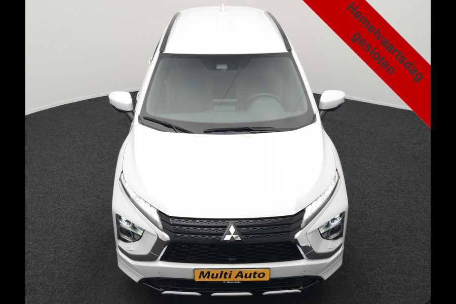Mitsubishi Eclipse Cross 2.4 Intense+ PHEV 188pk Dealer O.H. | Trekhaak Afn. | 360 Camera | Adaptive Cruise | Lederen Sportstoelen & Stuur Verwarmd | Navigatie Via TomTom | Apple Carplay | Keyless | Blis | DAB |  Plug In Hybrid