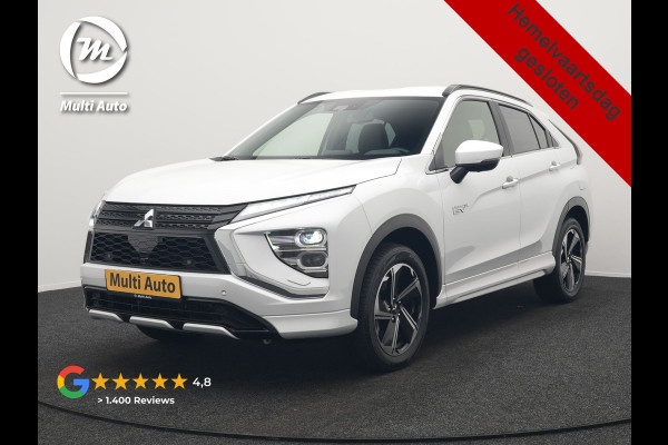 Mitsubishi Eclipse Cross 2.4 Intense+ PHEV 188pk Dealer O.H. | Trekhaak Afn. | 360 Camera | Adaptive Cruise | Alcantara Sportstoelen Verwarmd | Apple Carplay | Keyless | Stuur Verwarmd | Navigatie | Blis | DAB | Plug In Hybr