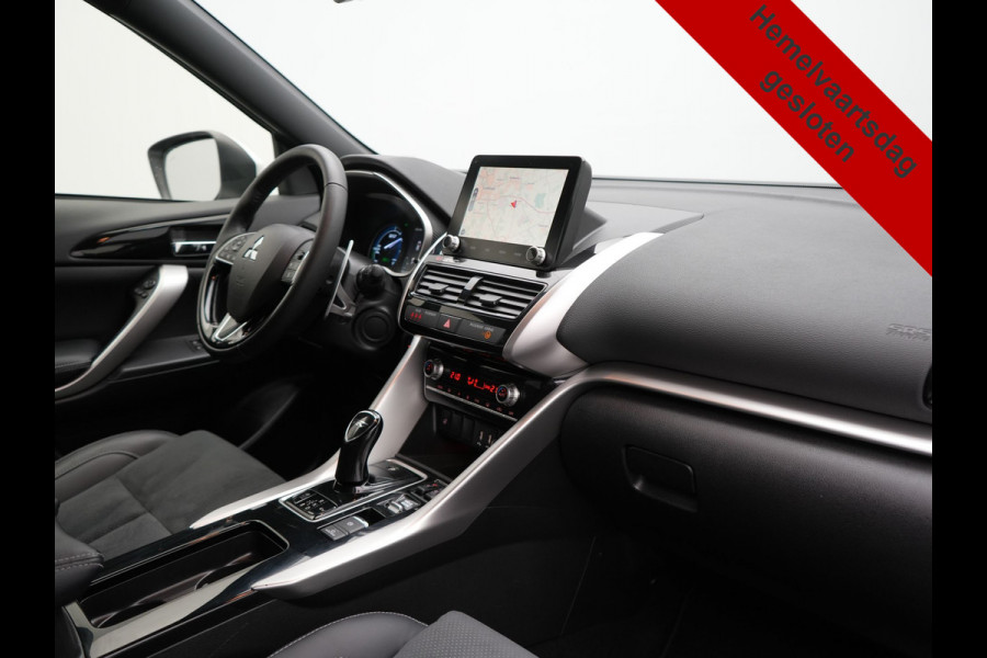 Mitsubishi Eclipse Cross 2.4 Intense+ PHEV 188pk Dealer O.H. | Trekhaak Afn. | 360 Camera | Adaptive Cruise | Alcantara Sportstoelen Verwarmd | Apple Carplay | Keyless | Stuur Verwarmd | Navigatie | Blis | DAB | Plug In Hybr