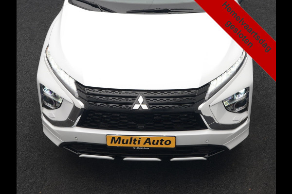 Mitsubishi Eclipse Cross 2.4 Intense+ PHEV 188pk Dealer O.H. | Trekhaak Afn. | 360 Camera | Adaptive Cruise | Alcantara Sportstoelen Verwarmd | Apple Carplay | Keyless | Stuur Verwarmd | Navigatie | Blis | DAB | Plug In Hybr