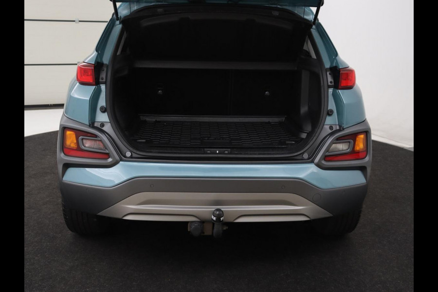 Hyundai Kona 1.6 GDI HEV Premium | 1e eigenaar | Stoelventilatie | Leder | Adaptive cruise | Head-Up | Trekhaak | Achterbankverwarming | Carplay | Navigatie | Keyless | Krell Audio | Side Assist | Stoelverwarming