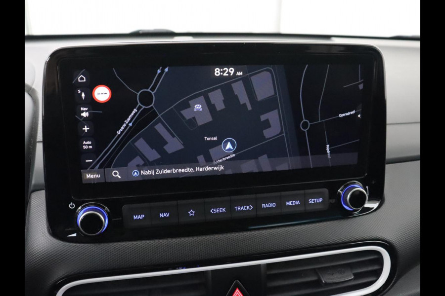 Hyundai Kona 1.6 GDI HEV Premium | 1e eigenaar | Stoelventilatie | Leder | Adaptive cruise | Head-Up | Trekhaak | Achterbankverwarming | Carplay | Navigatie | Keyless | Krell Audio | Side Assist | Stoelverwarming