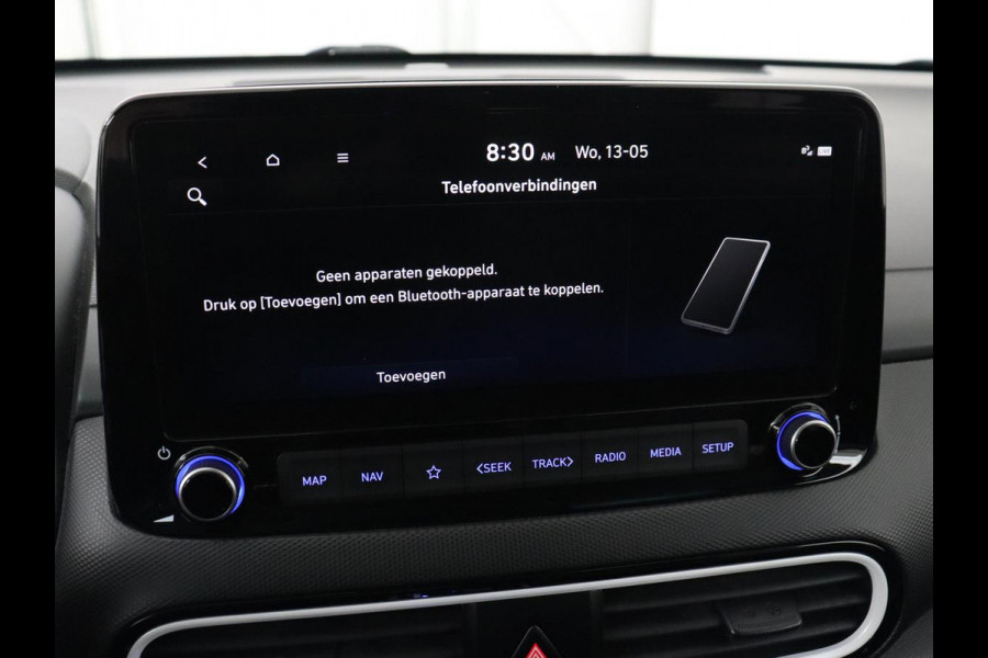 Hyundai Kona 1.6 GDI HEV Premium | 1e eigenaar | Stoelventilatie | Leder | Adaptive cruise | Head-Up | Trekhaak | Achterbankverwarming | Carplay | Navigatie | Keyless | Krell Audio | Side Assist | Stoelverwarming