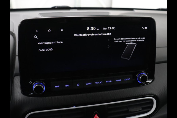 Hyundai Kona 1.6 GDI HEV Premium | 1e eigenaar | Stoelventilatie | Leder | Adaptive cruise | Head-Up | Trekhaak | Achterbankverwarming | Carplay | Navigatie | Keyless | Krell Audio | Side Assist | Stoelverwarming
