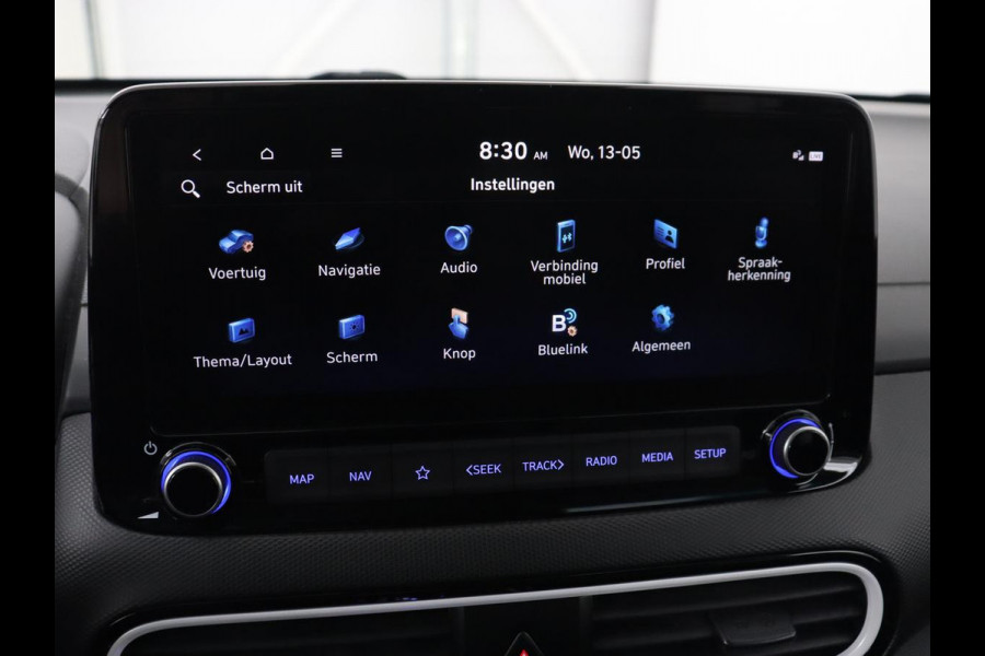 Hyundai Kona 1.6 GDI HEV Premium | 1e eigenaar | Stoelventilatie | Leder | Adaptive cruise | Head-Up | Trekhaak | Achterbankverwarming | Carplay | Navigatie | Keyless | Krell Audio | Side Assist | Stoelverwarming