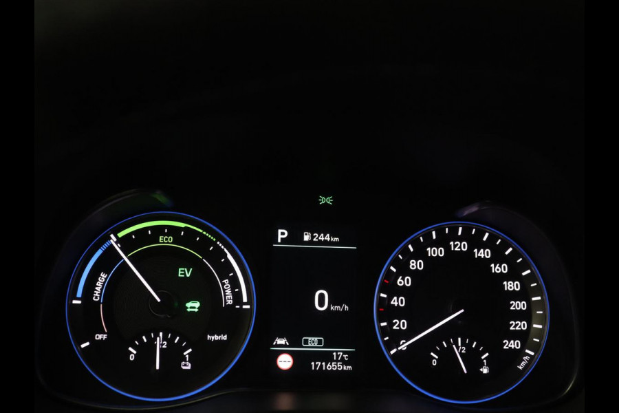 Hyundai Kona 1.6 GDI HEV Premium | 1e eigenaar | Stoelventilatie | Leder | Adaptive cruise | Head-Up | Trekhaak | Achterbankverwarming | Carplay | Navigatie | Keyless | Krell Audio | Side Assist | Stoelverwarming