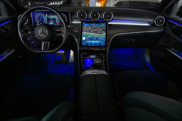 Mercedes-Benz C-Klasse 200 AMG Line |Pano|BTW|Night