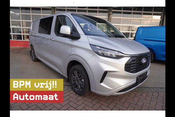 Ford Transit Custom 320L 2.0 TDCI 170PK L2H1 Limited DubbelCabine Automaat Schuifdeur L/R Nr. V062 | Airco | Adap.Cruise | Navi | Camera