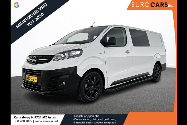Opel Vivaro 145pk L3H1 Dubbele Cabine Sport Edition Navigatie Climate Control Trekhaak Trekhaak Parkeer sensoren Lichtmetalen Velgen