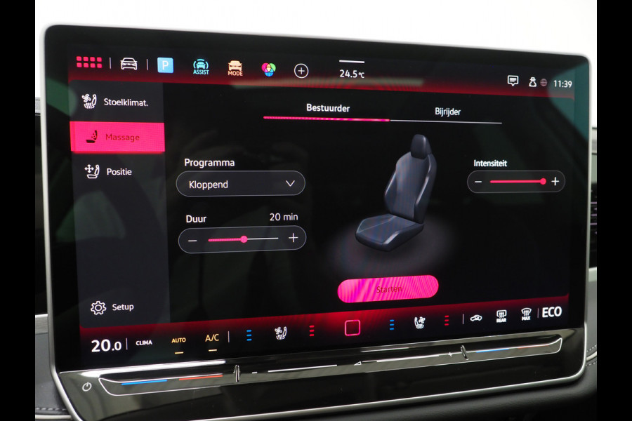 Volkswagen Passat Variant 1.5 eHybrid Elegance | Panoramadak | Leder | Trekhaak | HUD | Massage | 360 | Sfeerlicht | Keyless | Carplay