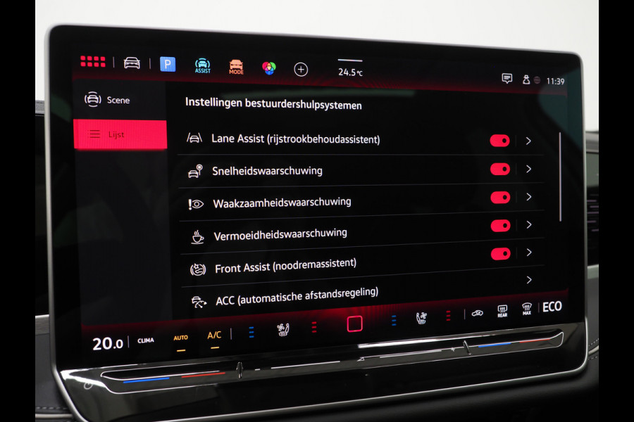 Volkswagen Passat Variant 1.5 eHybrid Elegance | Panoramadak | Leder | Trekhaak | HUD | Massage | 360 | Sfeerlicht | Keyless | Carplay