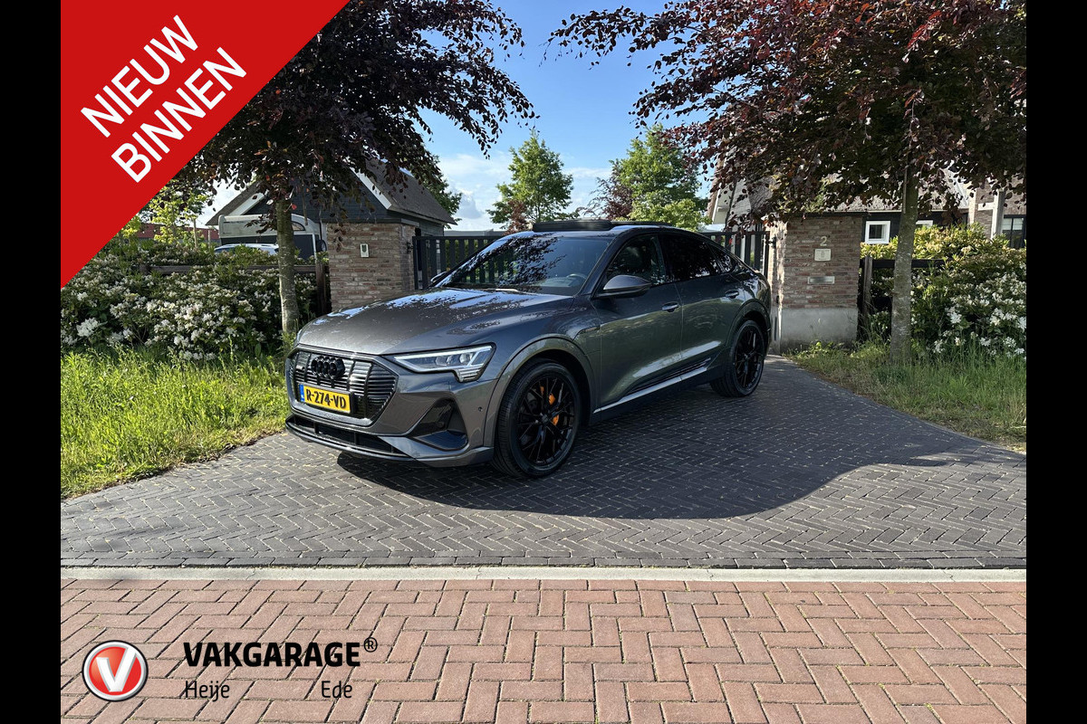Audi e-tron Sportback 55 quattro S edition 95 kWh | S-Line | Panoramadak | Camera | NL-Auto |