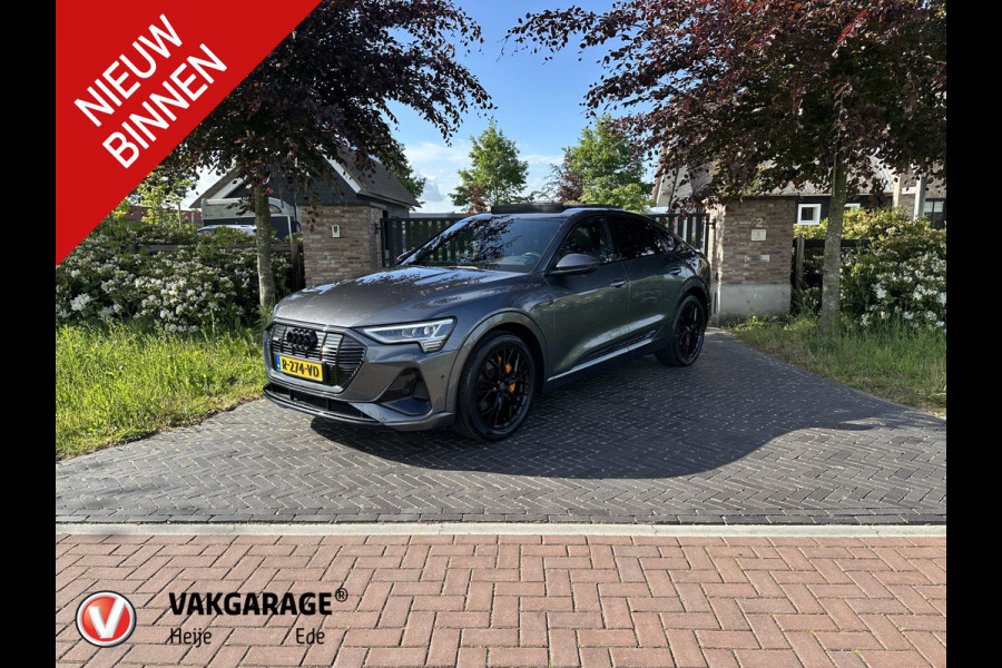 Audi e-tron Sportback 55 quattro S edition 95 kWh | S-Line | Panoramadak | Camera | NL-Auto |