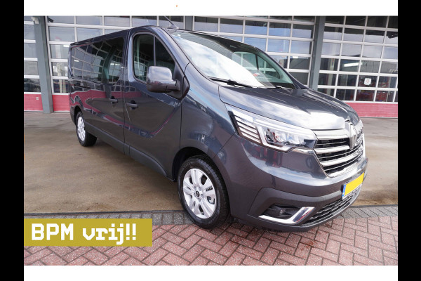 Renault Trafic 2.0 Blue dCi 130PK T29 L2H1 Advance Dubbelcabine Nr. V117 | Airco | Cruise | Camera |Trekhaak | Apple CP- Android auto | 17"LM velgen