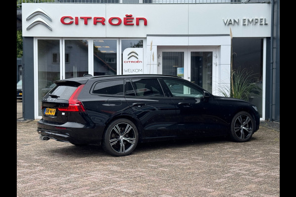 Volvo V60 2.0 T6 Plug-in hybrid AWD Ultimate Dark Long Range | Trekhaak | 100% SOH | Leder + Memory | Winter Pack