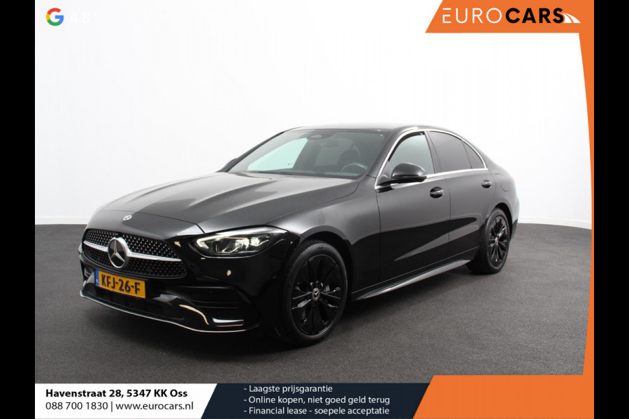 Mercedes-Benz C-Klasse 300e AMG Line sedan Automaat | Climate control | Adaptieve cruise control | Parkeersensoren | Achteruitrijcamera | Sfeerverlichting | Stoelverwarming | Keyless | LED | Navigatie