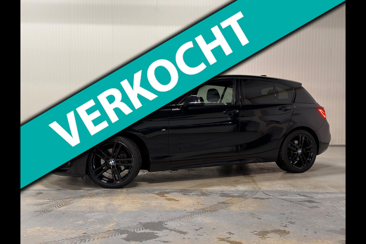 BMW 1-serie 120i Edition Sport Line Shadow High Executive | M-SPORT | STOELVERWARMING | BLACK EDITION