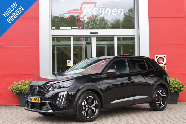Peugeot 2008 1.2 Hybrid 145PK AUTOMAAT GT | ELEKTRISCH BEDIENBARE BESTUURDERSSTOEL | NAVIGATIE | FULL LED KOPLAMPEN | DRAADLOZE APPLE CARPLAY/ANDROID AUTO | ADAPTIVE CRUISE CONTROL | CAMERA VOOR + ACHTER | CLIMATE CONTROL | LICHTMETALEN VELGEN 17" | KEYLESS ENTRY/START | DAB+ RADIO | ALCANTARA/LEDEREN BEKLEDING  | DODEHOEK DETECTIE | PARKEERSENSOREN VOOR + ACHTER | STOEL VERWARMING | DRAADLOZE TELEFOONLADER |