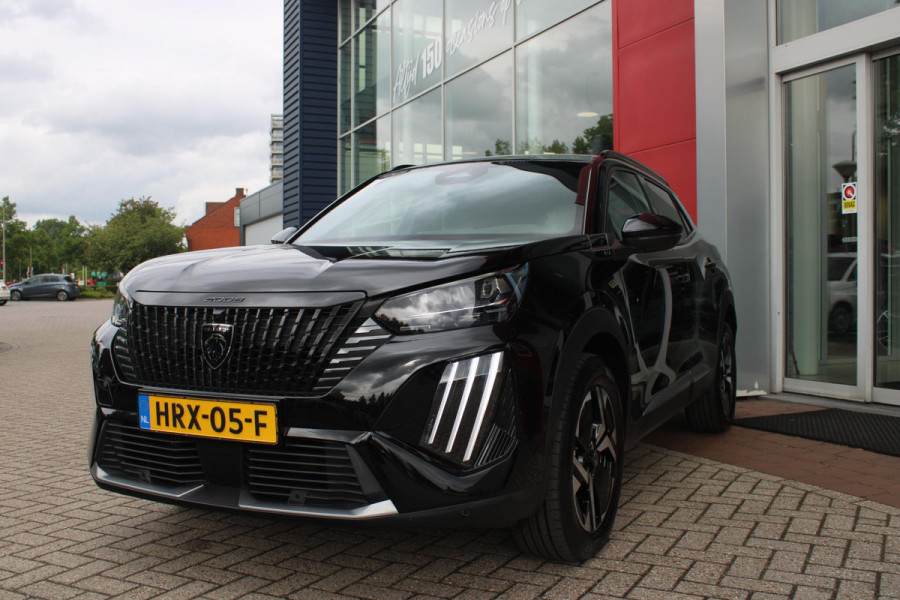 Peugeot 2008 1.2 Hybrid 145PK AUTOMAAT GT | ELEKTRISCH BEDIENBARE BESTUURDERSSTOEL | NAVIGATIE | FULL LED KOPLAMPEN | DRAADLOZE APPLE CARPLAY/ANDROID AUTO | ADAPTIVE CRUISE CONTROL | CAMERA VOOR + ACHTER | CLIMATE CONTROL | LICHTMETALEN VELGEN 17" | KEYLESS ENTRY/START | DAB+ RADIO | ALCANTARA/LEDEREN BEKLEDING  | DODEHOEK DETECTIE | PARKEERSENSOREN VOOR + ACHTER | STOEL VERWARMING | DRAADLOZE TELEFOONLADER |