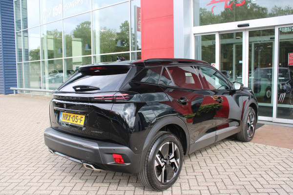 Peugeot 2008 1.2 Hybrid 145PK AUTOMAAT GT | ELEKTRISCH BEDIENBARE BESTUURDERSSTOEL | NAVIGATIE | FULL LED KOPLAMPEN | DRAADLOZE APPLE CARPLAY/ANDROID AUTO | ADAPTIVE CRUISE CONTROL | CAMERA VOOR + ACHTER | CLIMATE CONTROL | LICHTMETALEN VELGEN 17" | KEYLESS ENTRY/START | DAB+ RADIO | ALCANTARA/LEDEREN BEKLEDING  | DODEHOEK DETECTIE | PARKEERSENSOREN VOOR + ACHTER | STOEL VERWARMING | DRAADLOZE TELEFOONLADER |