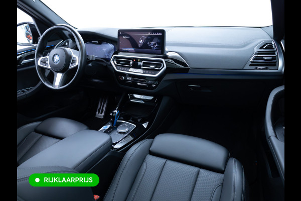 BMW iX3 M-Sport High Executive 80 kWh | Pano | Leder | Led | Shadowline | Stoelverwarming | Camera | Carbon black metallic, 460 km WLTP