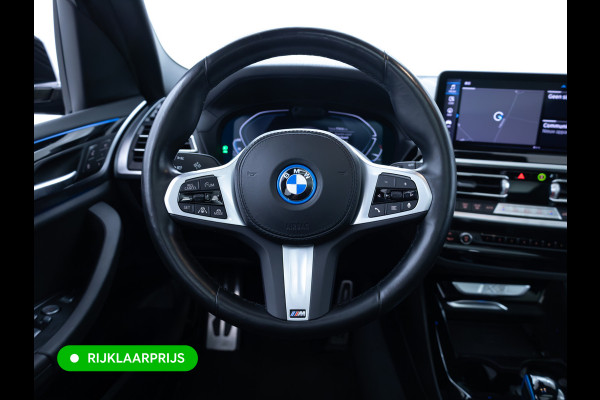 BMW iX3 M-Sport High Executive 80 kWh | Pano | Leder | Led | Shadowline | Stoelverwarming | Camera | Carbon black metallic, 460 km WLTP