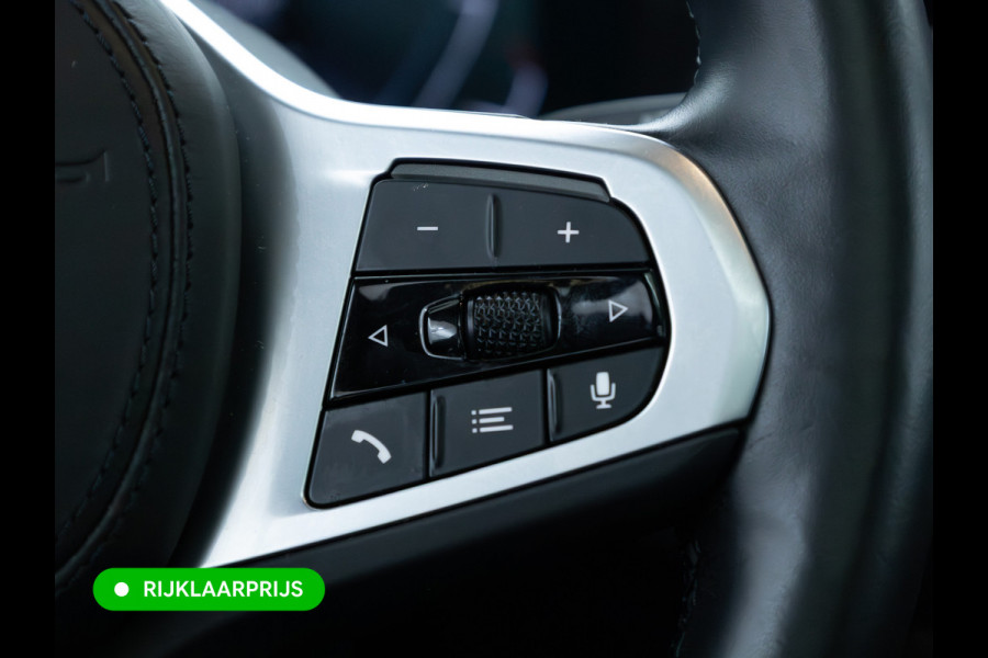 BMW iX3 M-Sport High Executive 80 kWh | Pano | Leder | Led | Shadowline | Stoelverwarming | Camera | Carbon black metallic, 460 km WLTP