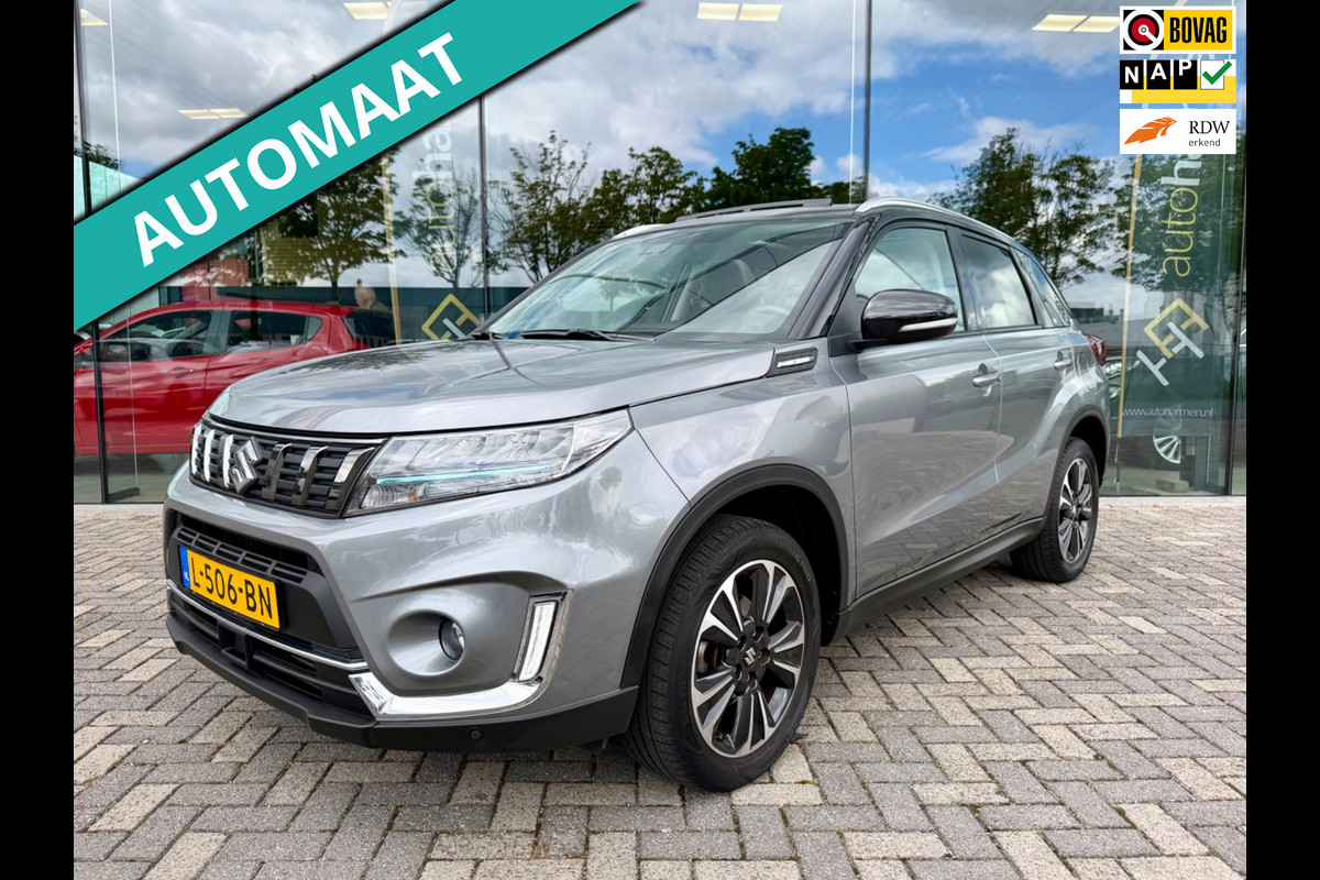 Suzuki Vitara 1.4 automaat Style Smart Hybrid, 1e eigenaar, 2-Tone, Panoramadak/schuifdak, CarPlay