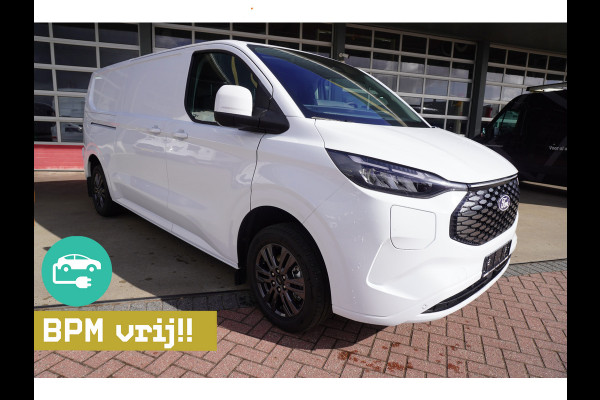 Ford E-Transit Cust. 320L L2H1 Limited 65 kWh 160Kw/218PK Automaat met POWERPACK Nr. V053 | Airco | Cruise | Apple CP- Android auto | Trekhaak