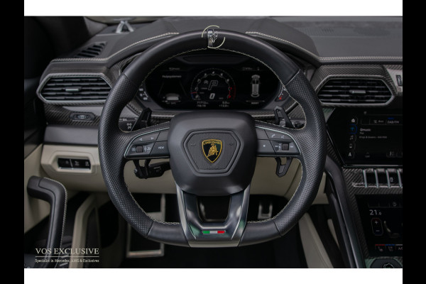 Lamborghini Urus 4.0 V8 BTW Full Carbon in- & exterieur|B&O Advanced 3D|ANIMA|Ceramic|Massage|Keyless|HUD|23"|Pano|Softclose