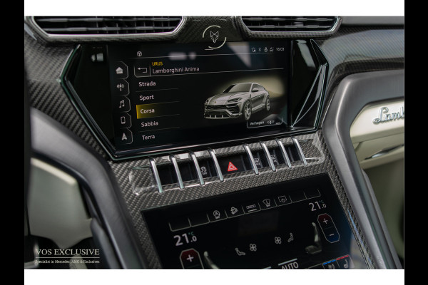 Lamborghini Urus 4.0 V8 BTW Full Carbon in- & exterieur|B&O Advanced 3D|ANIMA|Ceramic|Massage|Keyless|HUD|23"|Pano|Softclose