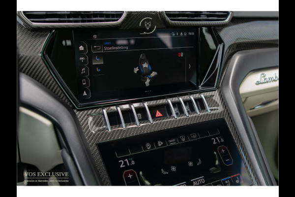 Lamborghini Urus 4.0 V8 BTW Full Carbon in- & exterieur|B&O Advanced 3D|ANIMA|Ceramic|Massage|Keyless|HUD|23"|Pano|Softclose