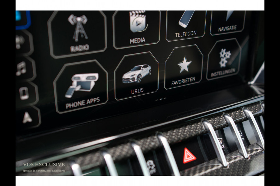 Lamborghini Urus 4.0 V8 BTW Full Carbon in- & exterieur|B&O Advanced 3D|ANIMA|Ceramic|Massage|Keyless|HUD|23"|Pano|Softclose