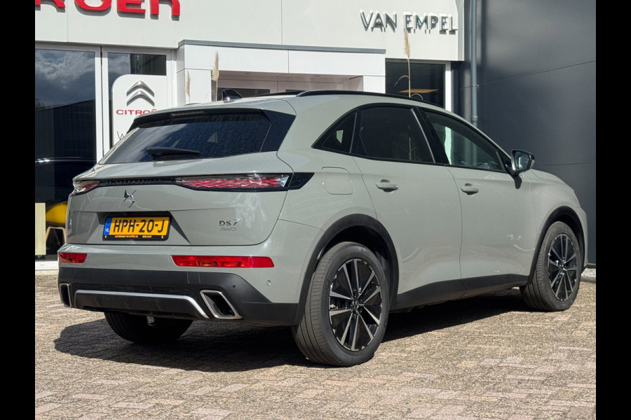 DS 7 1.6 PHEV 300 4x4 Etoile | Pano | 100% SOH | NL-Auto | Leder + Memory | Elektrische Achterklep