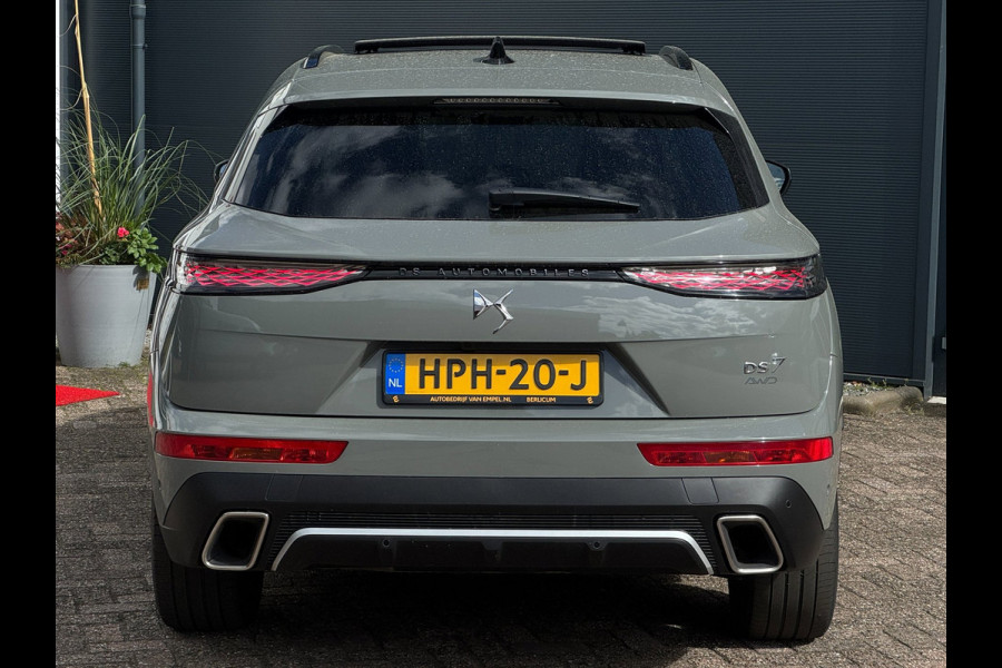 DS 7 1.6 PHEV 300 4x4 Etoile | Pano | 100% SOH | NL-Auto | Leder + Memory | Elektrische Achterklep