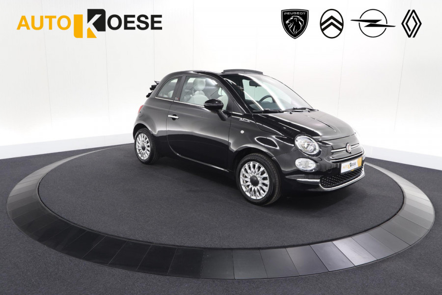 Fiat 500C 1.0 Hybrid Dolcevita | Elektrisch Vouwdak | Apple Carplay | Parkeersensoren | Climate Control