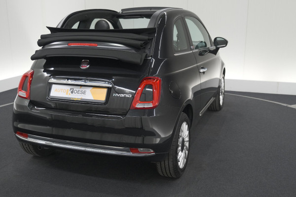 Fiat 500C 1.0 Hybrid Dolcevita | Elektrisch Vouwdak | Apple Carplay | Parkeersensoren | Climate Control