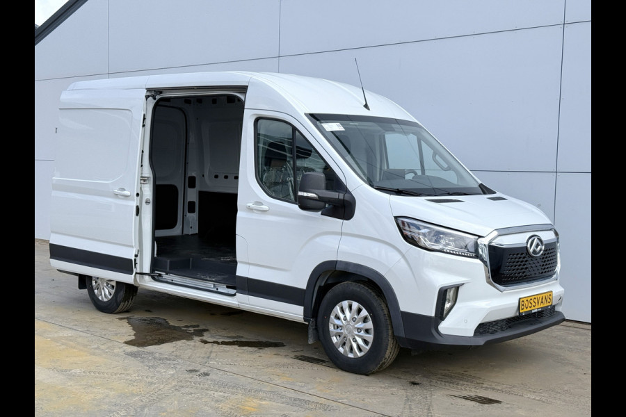 Maxus eDeliver 9 72kWh Nieuw Elektrisch 72kWh 280km WLTP L2H2 204PK ACC Stoelverwarming Snelladen LED Airco BPM Vrij